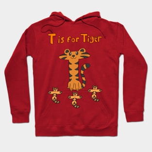 T is for Tiger Hoodie